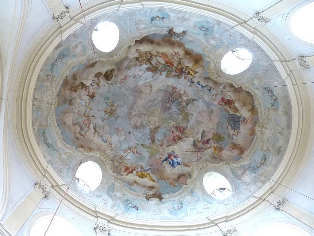 Madonna in mezzaluna e Santissima Trinità - cupola, Lower Austria